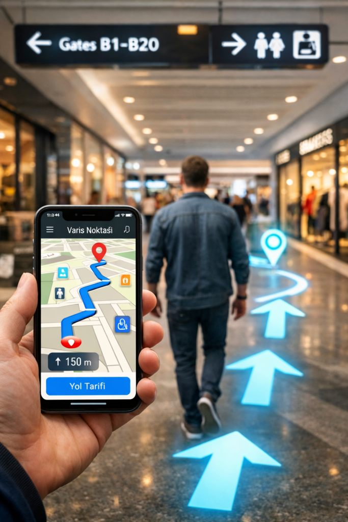 Kapalı Alan Navigasyonu ile Mekân İçi Yönlendirme